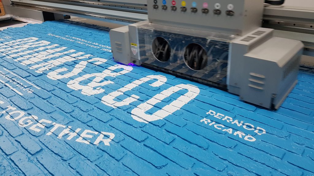 พิมพ์กำแพง UV Print 3D Foam Wall