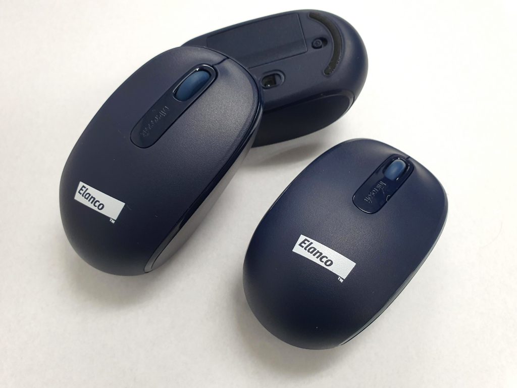 พิมพ์โลโก้เมาส์ไร้สาย Wireless Mouse Microsoft 