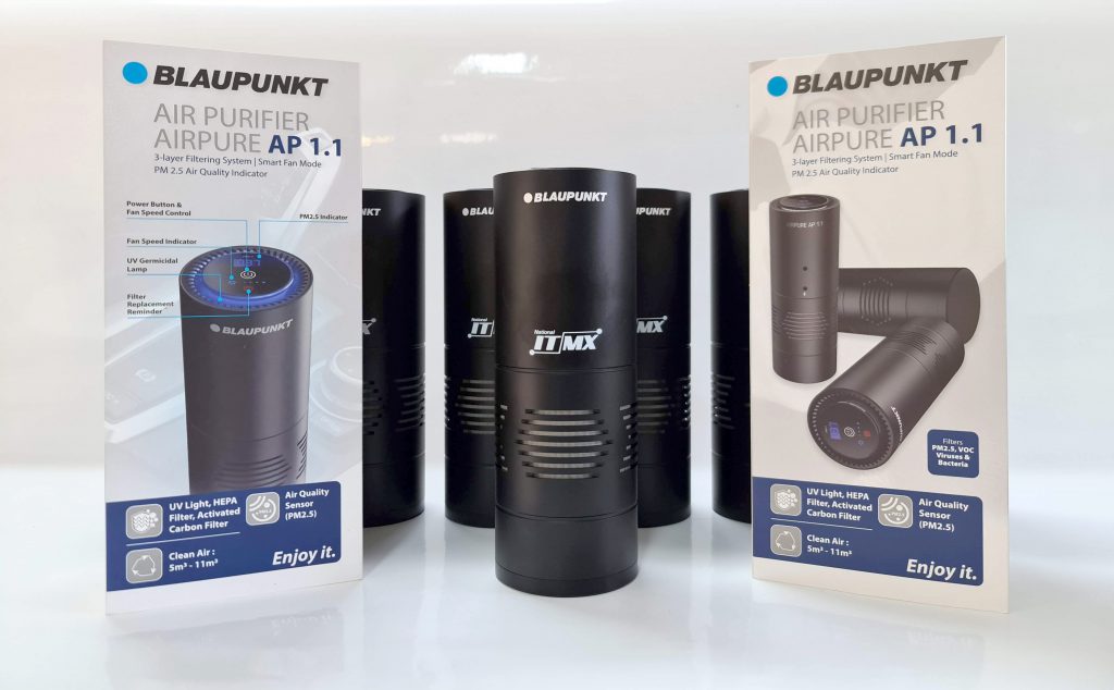 พิมพ์ uv โลโก้ เครื่องฟอกอากาศ BLAUPUNKT AirPure 