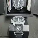 พิมพ์ UV โลโก้ Fuji บนสายนาฬิกา Omega x Swatch โดย thaiuvprint
