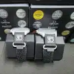 พิมพ์ UV โลโก้ Fuji บนสายนาฬิกา Omega x Swatch โดย thaiuvprint